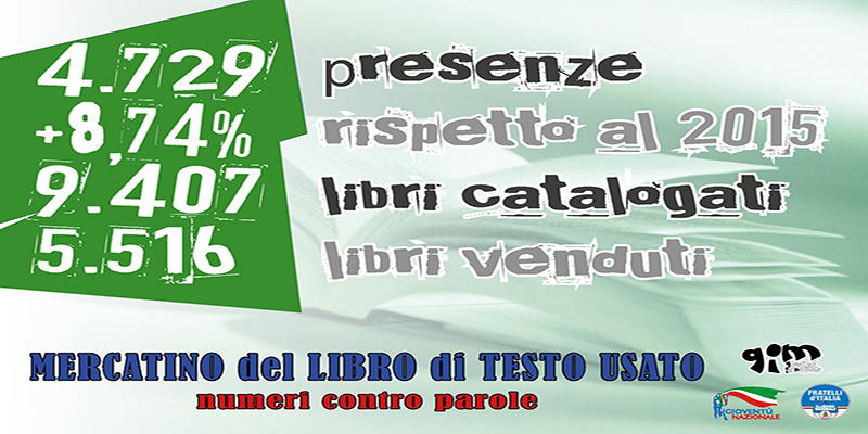 Bilancio Mercatino del Libro di Testo Usato 2016