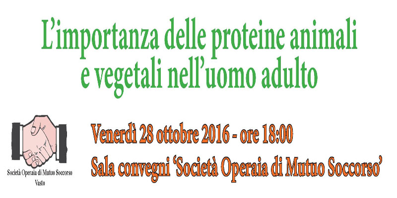 Limportanza delle proteine animali e vegetali nelluomo adulto INVITO