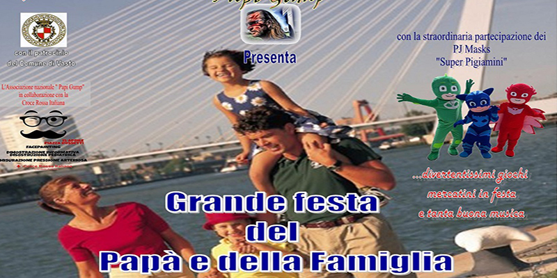 Locandina Festa del Papà e della Famiglia