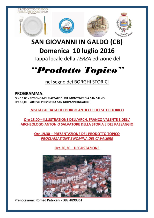 S. GIOVANNI IN GALDO LOCANDINA 10.7