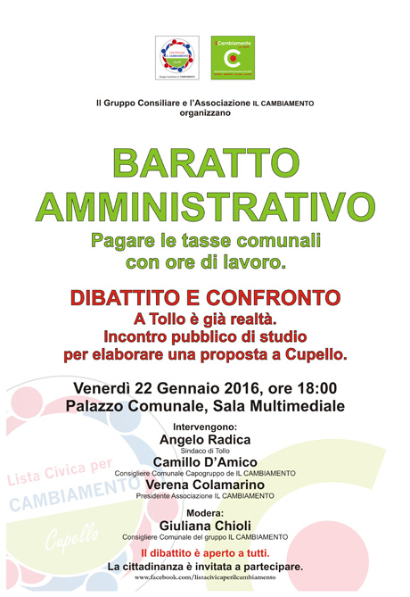 baratto amministrativo