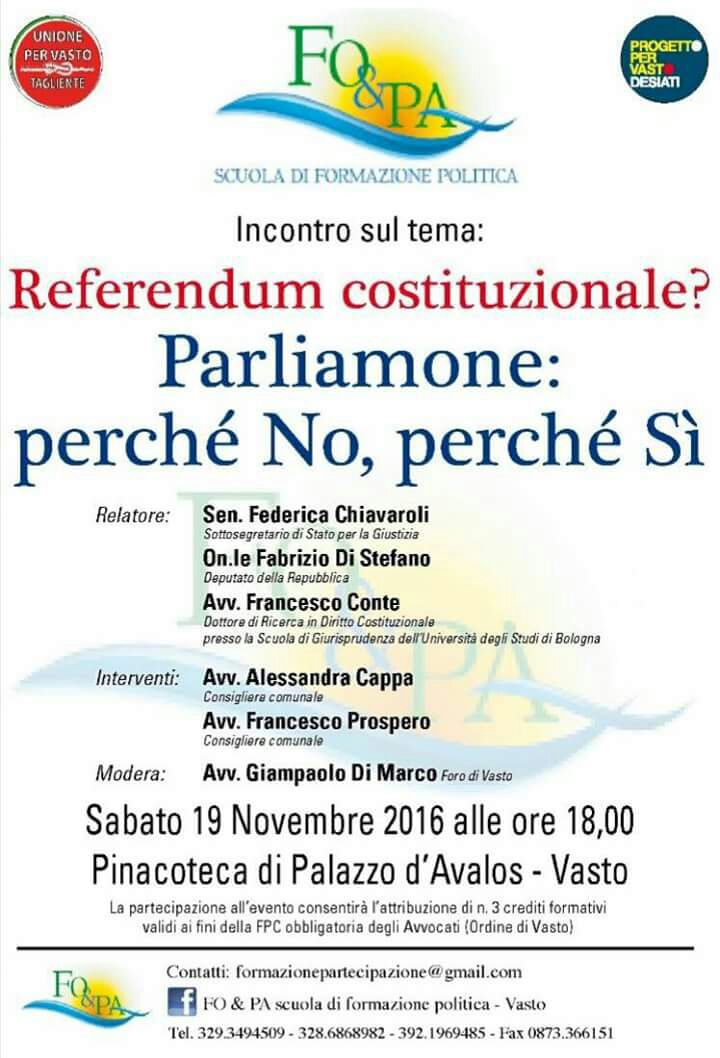 convegno si no vasto