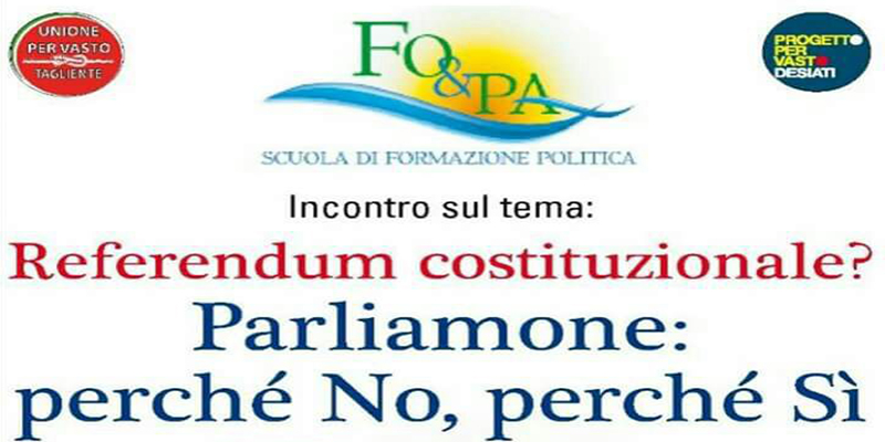 convegno si no vasto referendum