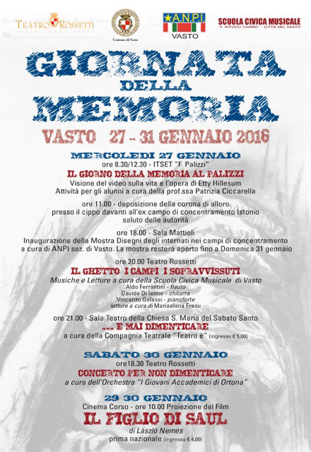 giornata memoria 2016