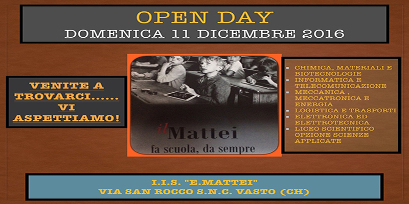 open day mattei dicembre