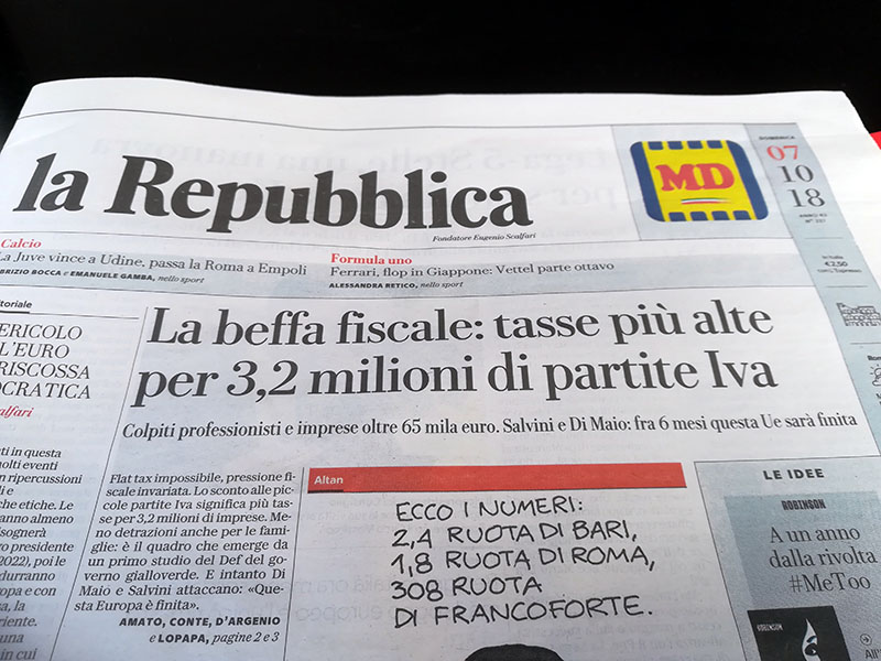 repubblica articolo